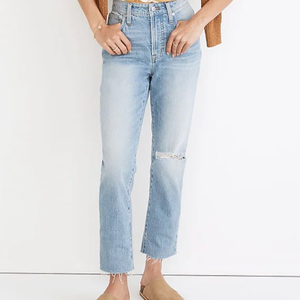 Madewell curvy perfect vintage jeans, 26, NWT
